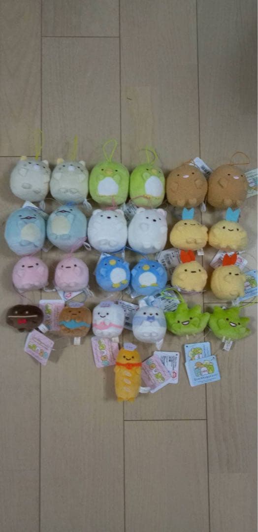 すみっコぐらし　ゴムひも付きマスコット　まとめ売り