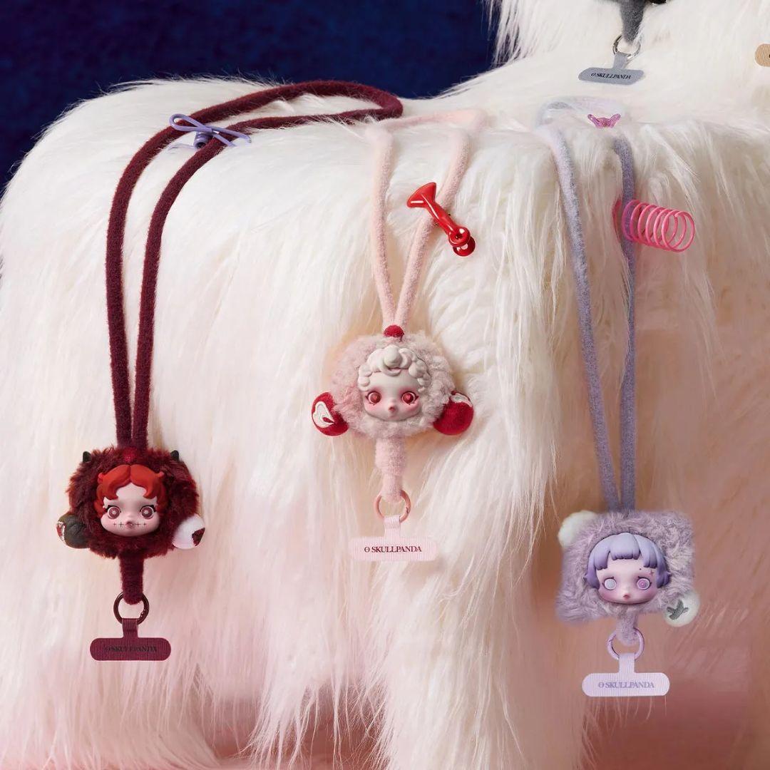 SKULLPANDA スマホストラップ【Darkness】