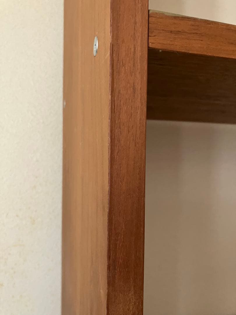 無印良品　スタッキングシェルフ　ウォールナット