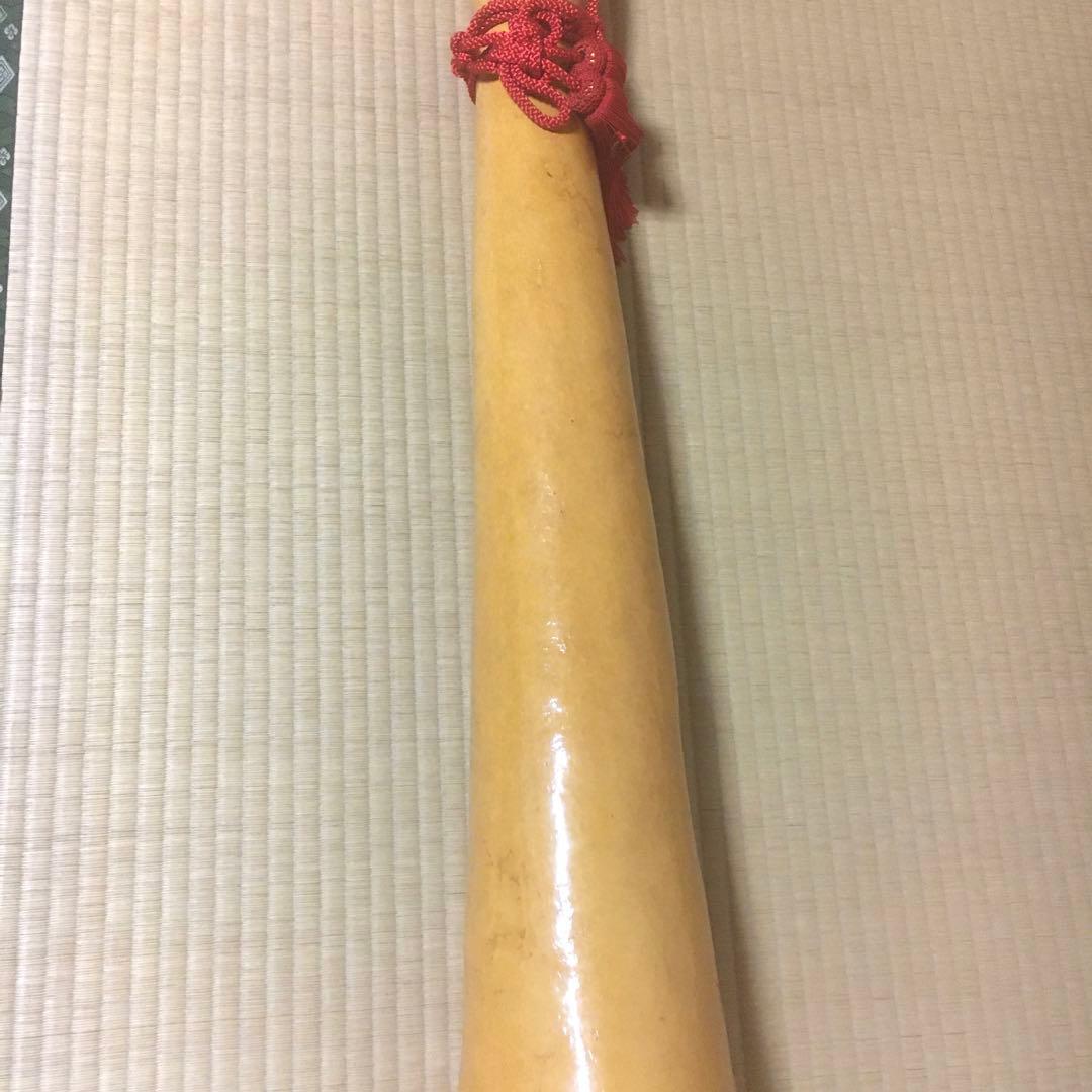 巨大特大ひょうたん　大型飾り瓢箪　縁起物　　　　栓、赤飾り紐付き　　151cm