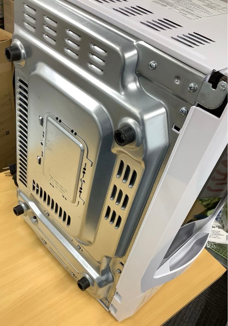 電子レンジ アイリスオーヤマ ヘルツフリー 2024年製 IMB-F186-W