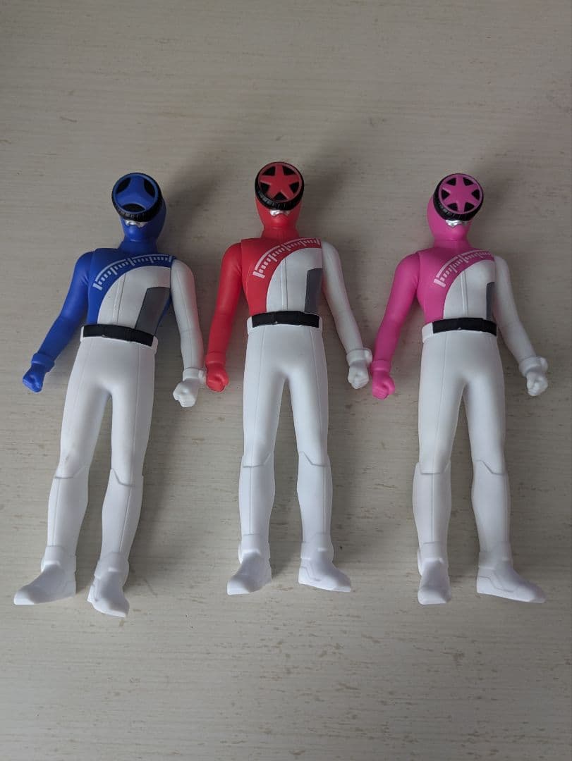 【美品】爆上戦隊ブンブンジャー　ソフビ人形6体コンプセット