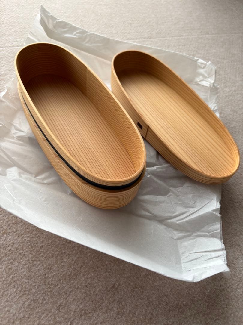 【新品・未使用】大館曲げわっぱ弁当箱