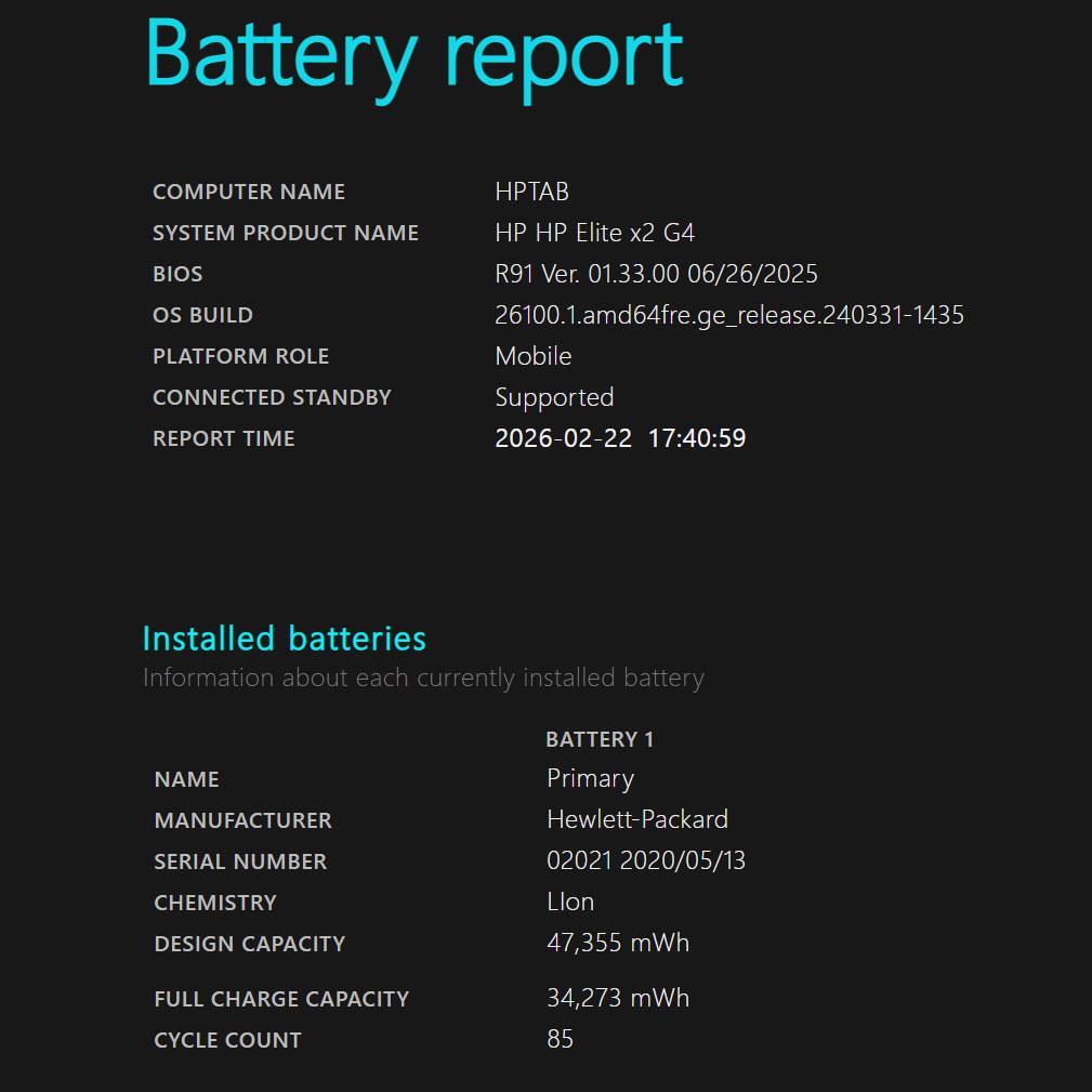 【ノートパソコン】HP Elite x2 G4