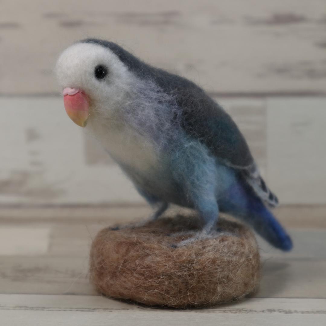 羊毛フェルト　Yu様　ジャックラッセル　インコ　犬　小鳥　ハンドメイド　オーダー