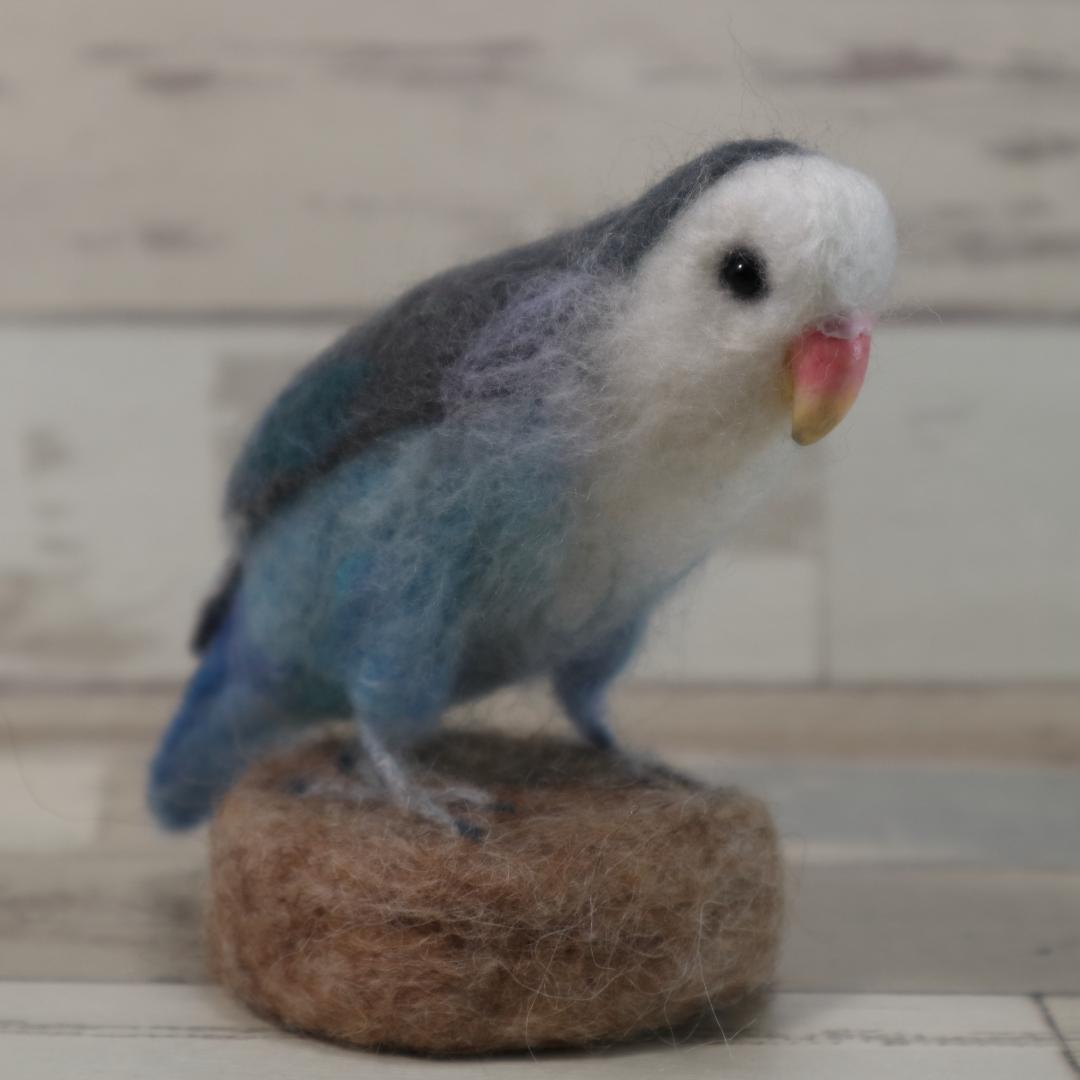 羊毛フェルト　Yu様　ジャックラッセル　インコ　犬　小鳥　ハンドメイド　オーダー