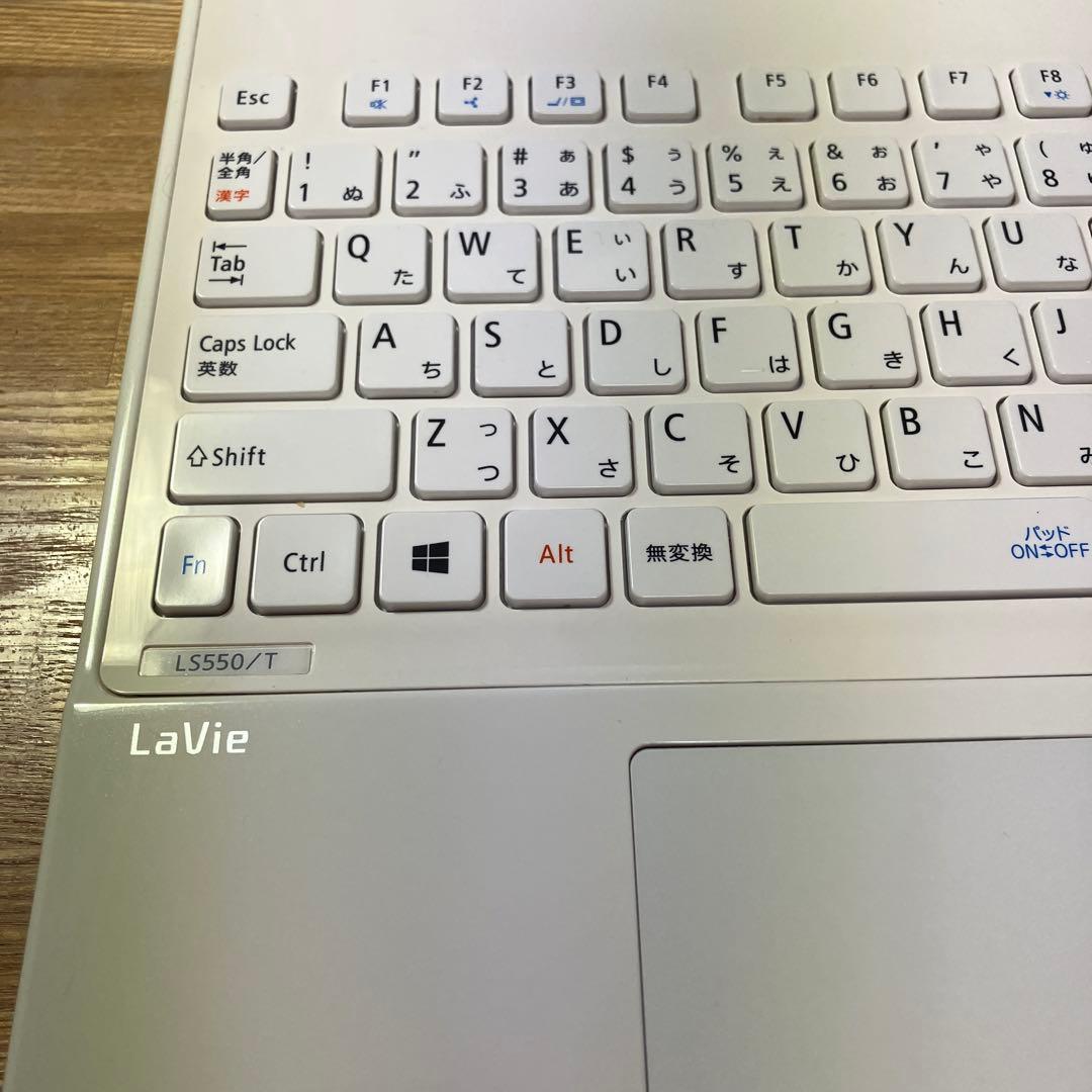 NEC LAVIE LS550/T 白　第4世代i5 office付