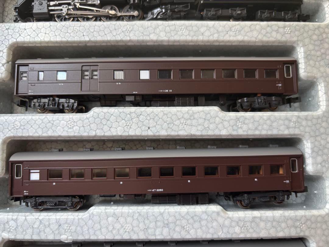 KATO Nゲージ　D51 列車セット　4両