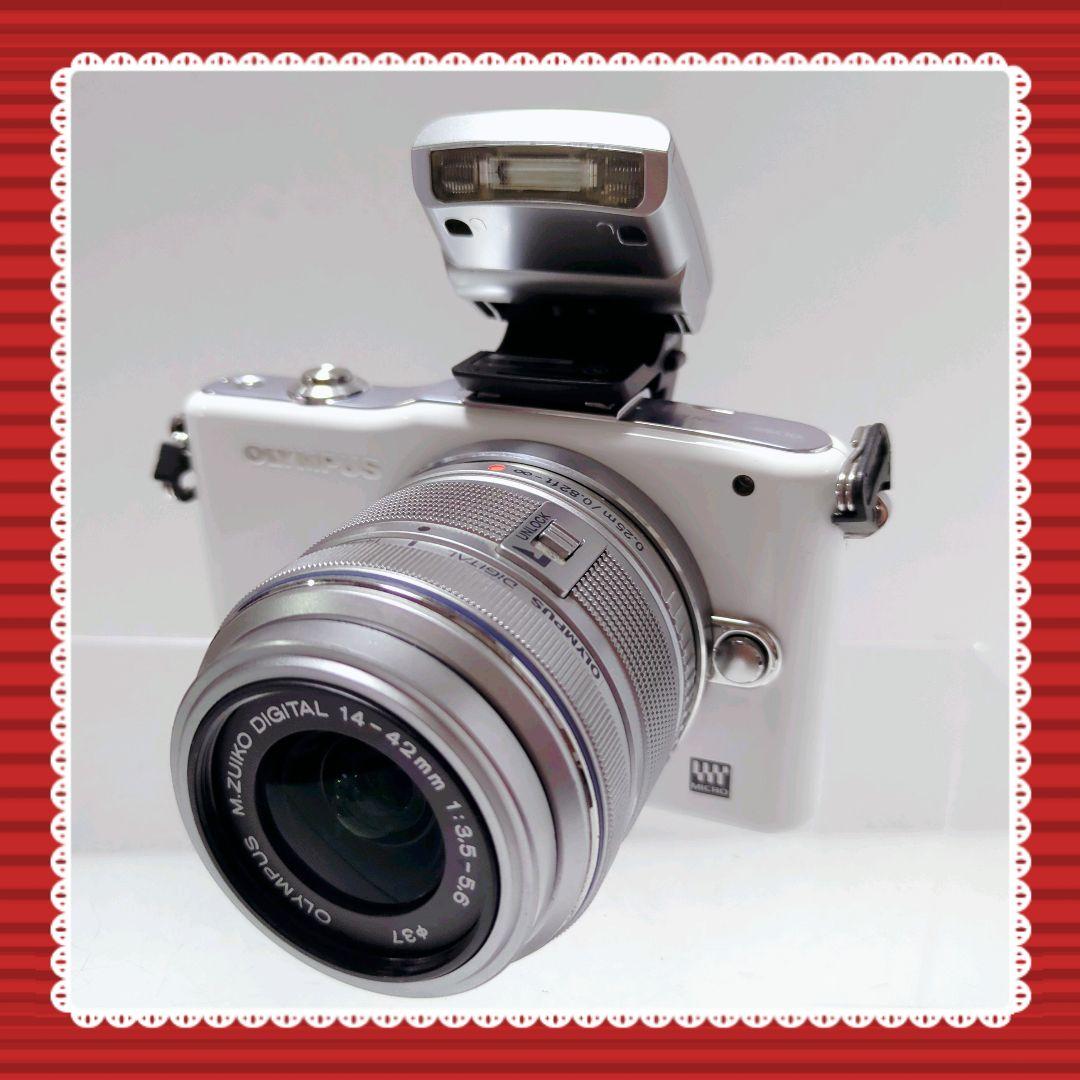 Olympus❤️E-PM１❤️手ぶれ補正正常❤️スマホ転送可能#0914-2