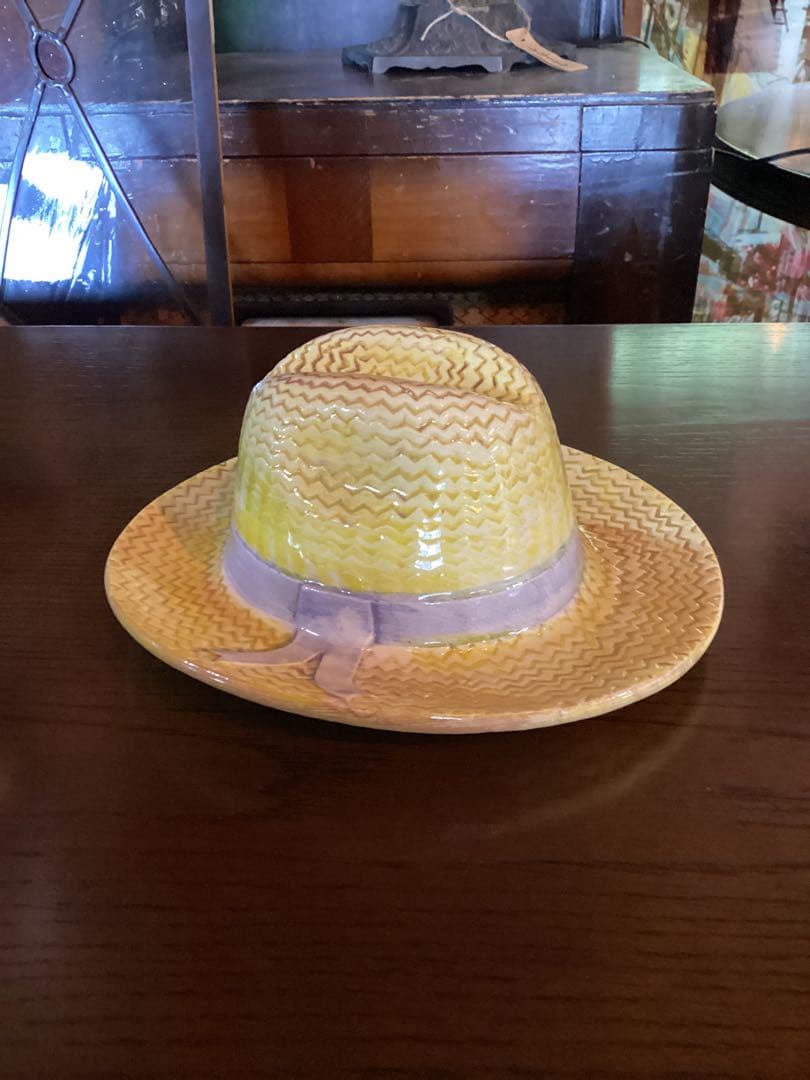 お菓子入れ　クッキージャー　ビィンテージ　ファーマーピッグ