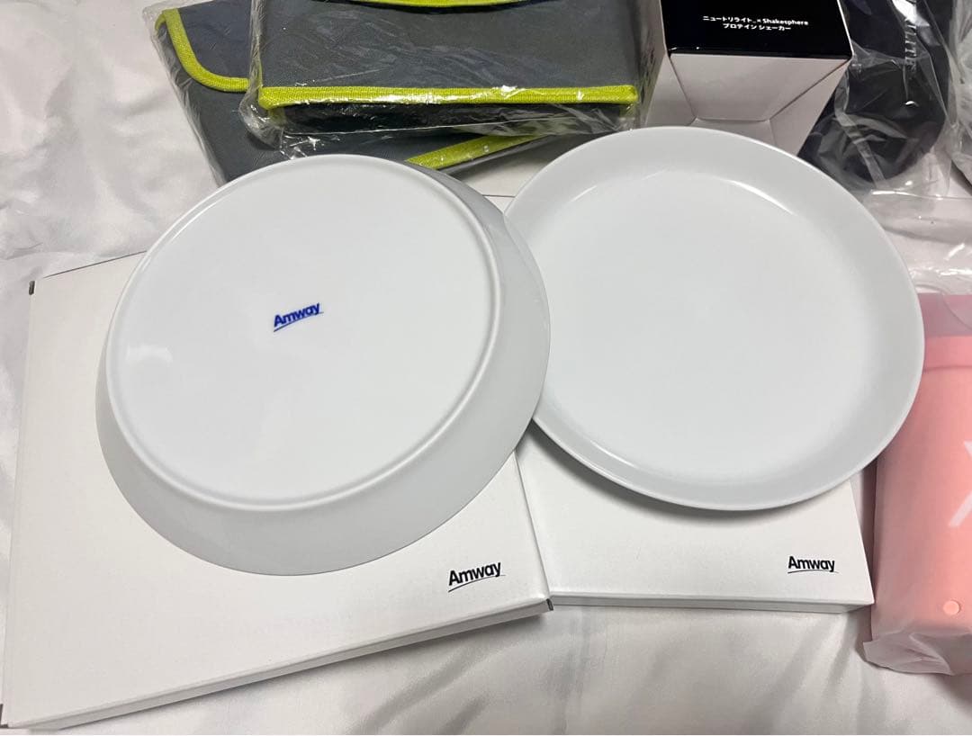 Amway ノベルティー 非売品 まとめ売り NUTRILITE 皿 ボトル