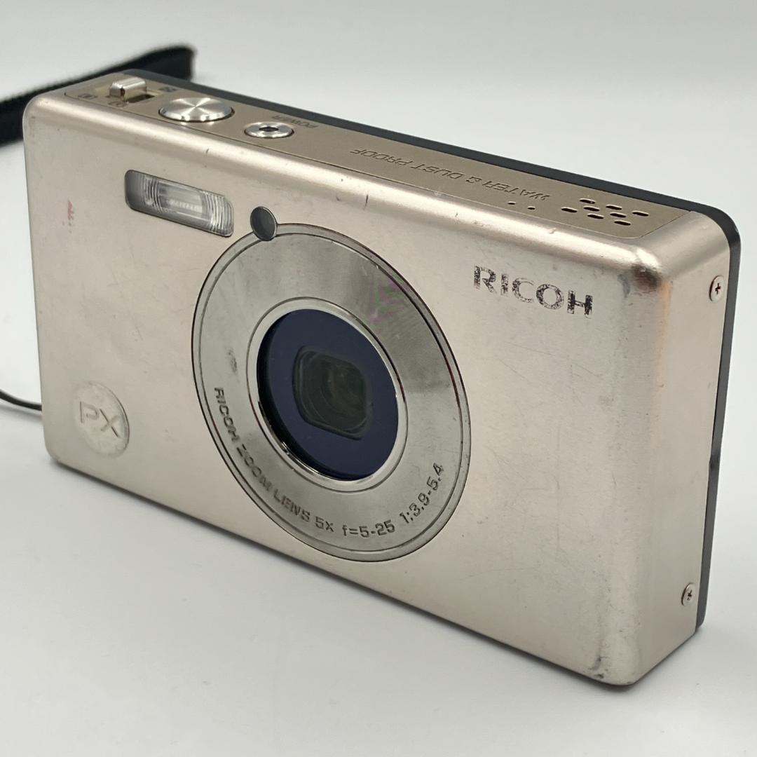 ⭐️RICOH PX シルバー デジタルカメラ 防水・耐衝撃モデル⭐️