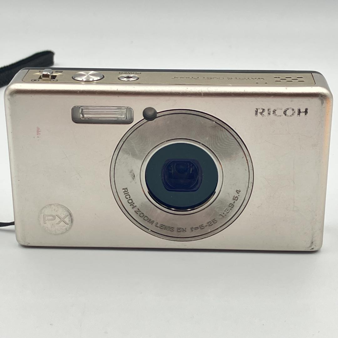 ⭐️RICOH PX シルバー デジタルカメラ 防水・耐衝撃モデル⭐️