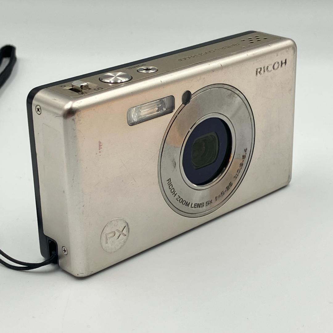 ⭐️RICOH PX シルバー デジタルカメラ 防水・耐衝撃モデル⭐️