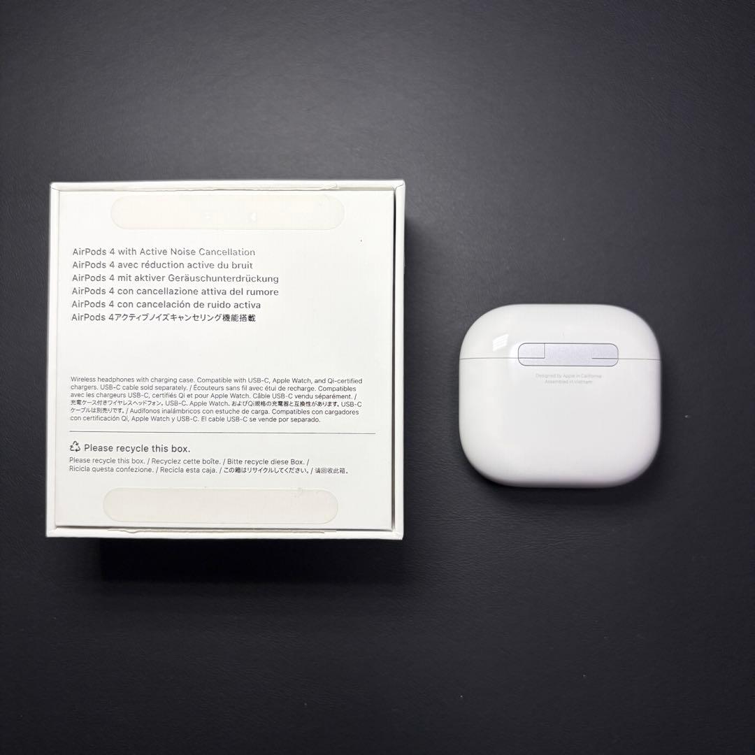 AirPods4 アクティブノイズキャンセル搭載モデル AppleCare有り