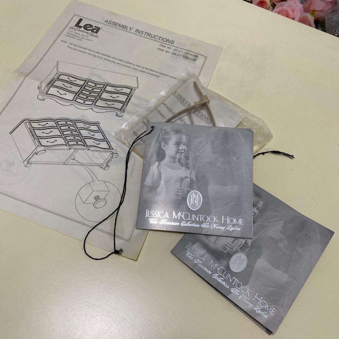 ジェシカマクリントック　Lea社　チェスト　JessicaMcClintock