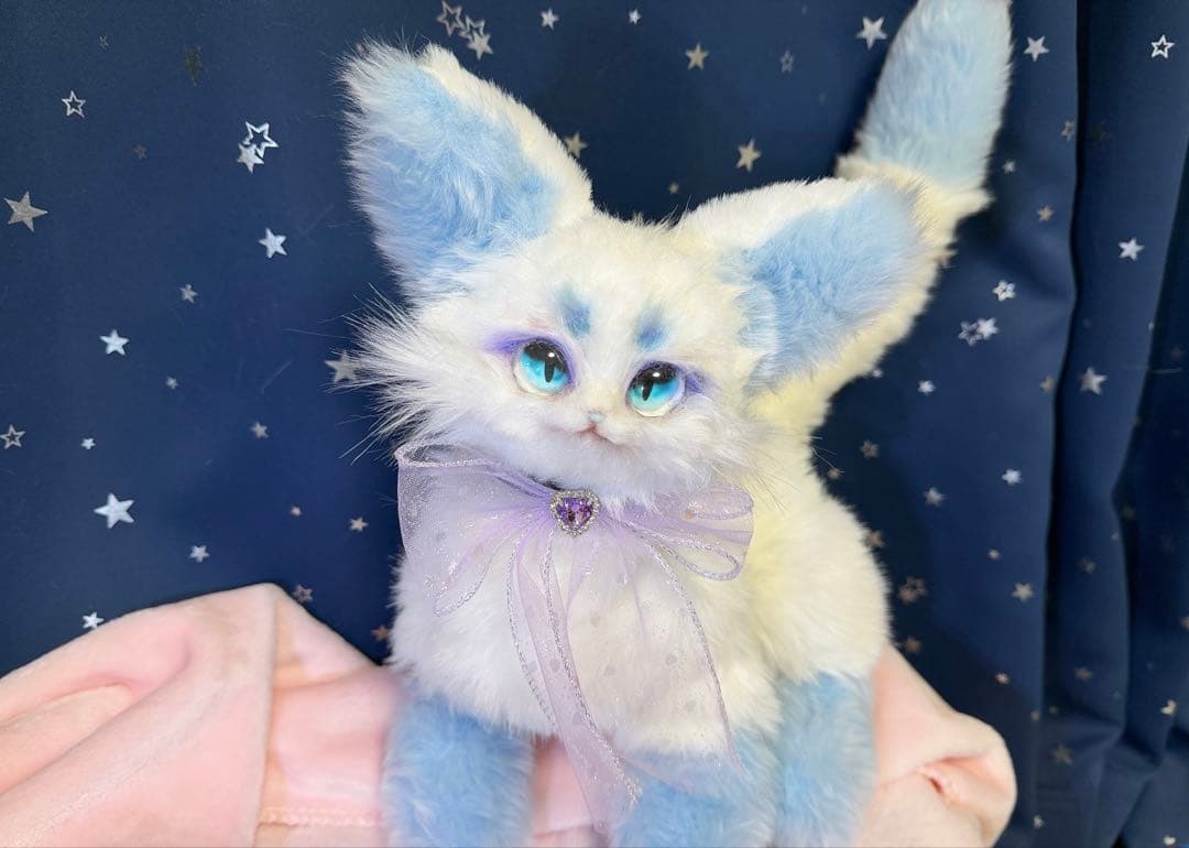 アートドール 稲荷猫 ネコ