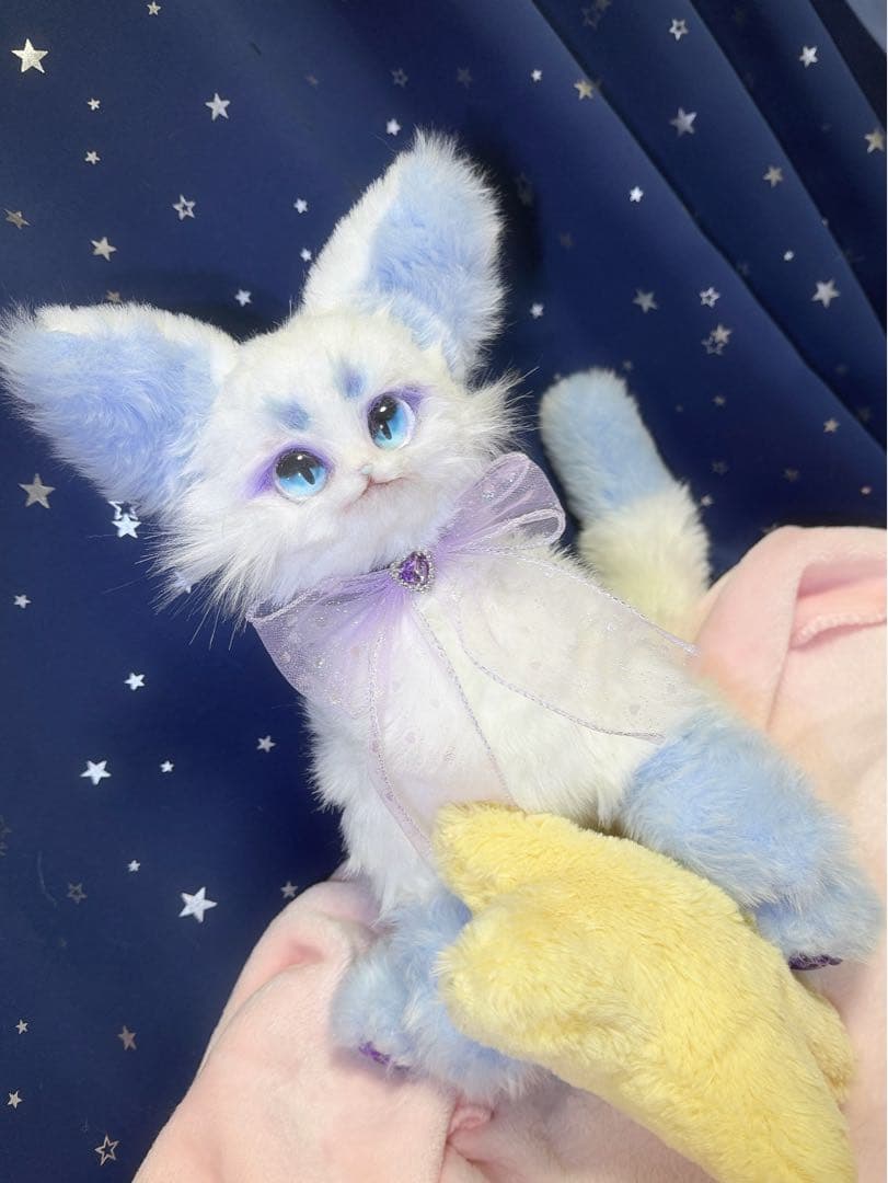 アートドール 稲荷猫 ネコ