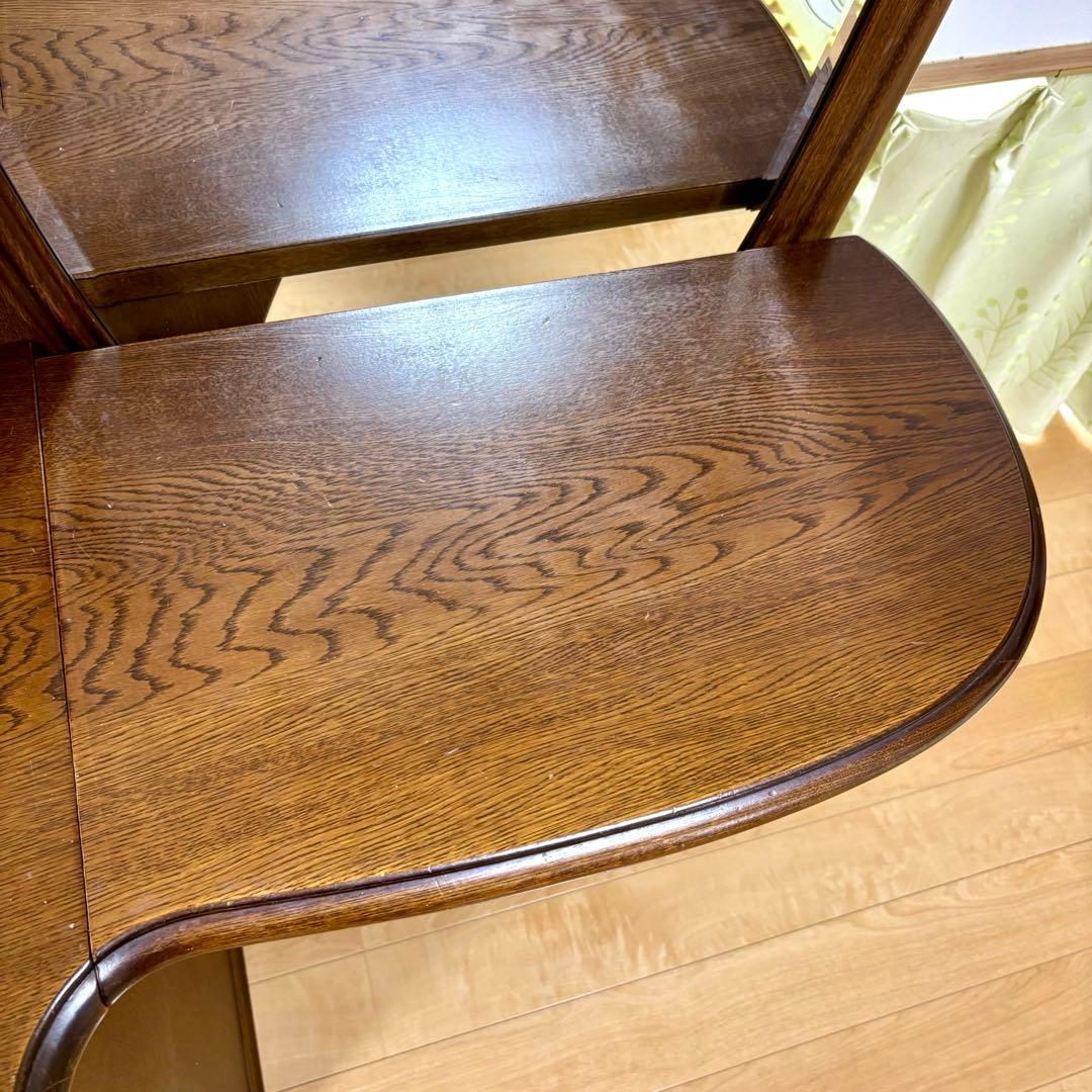 ドレッサー 姿見ドレッサー ヴィンテージドレッサー 木製 レトロ