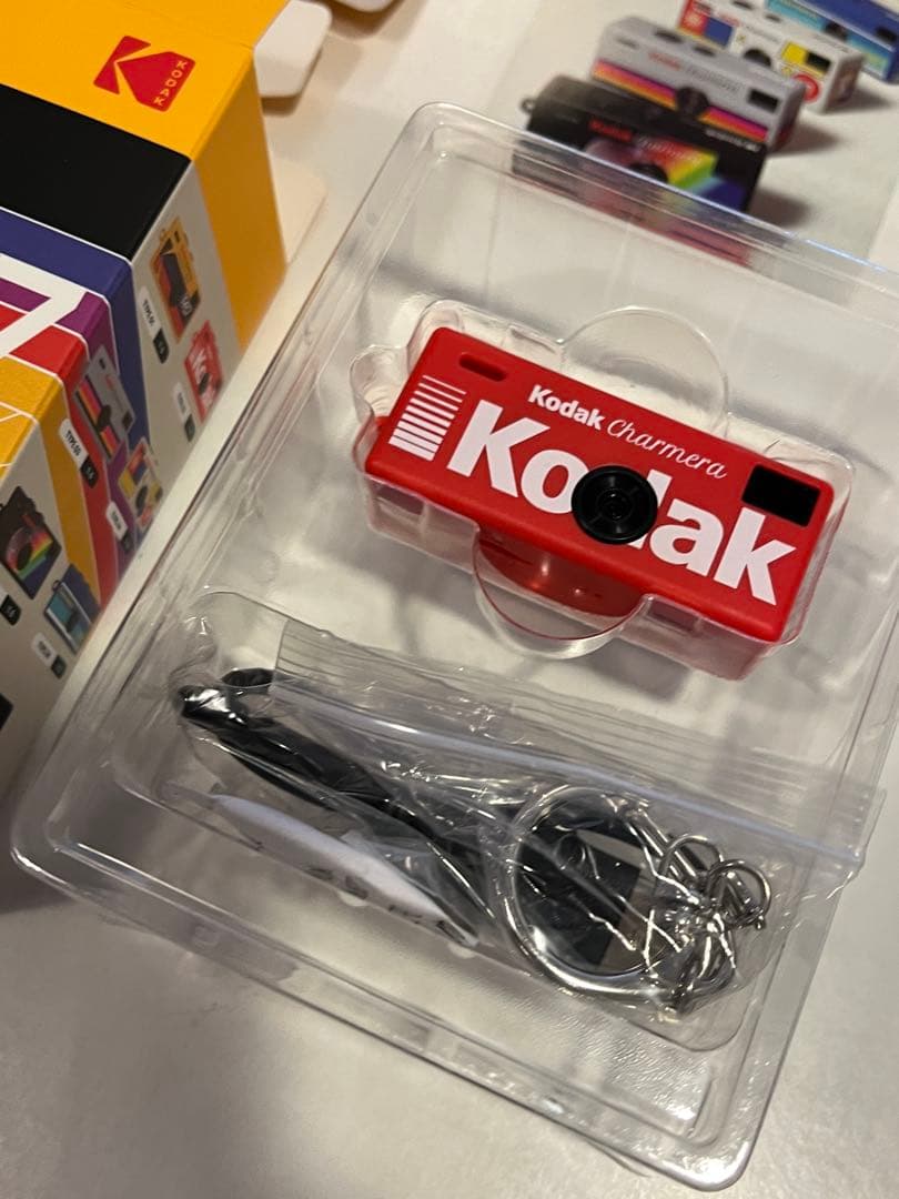 【開封のみ新品】KODAK CHARMERA トイカメラ レッド TYPE 02