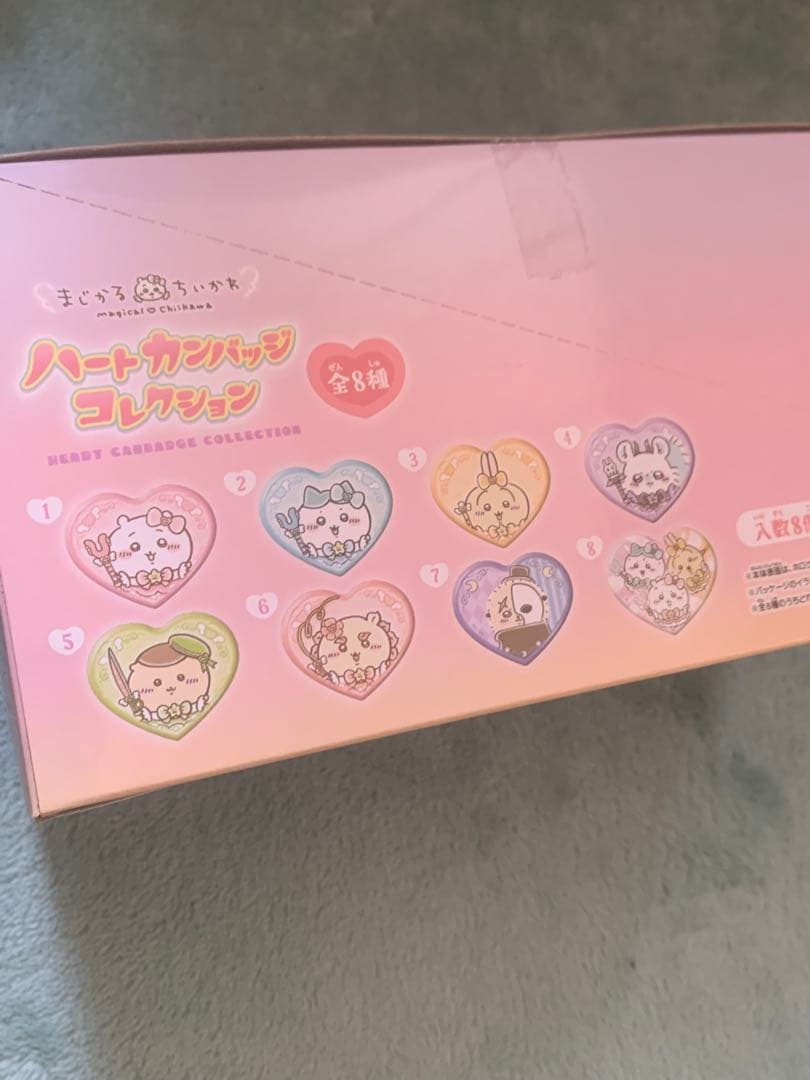まじかるちいかわ　ハート缶バッジ