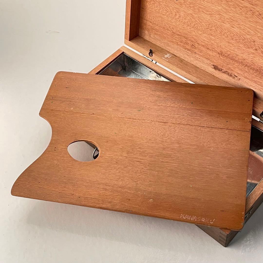 木製　画材ケース