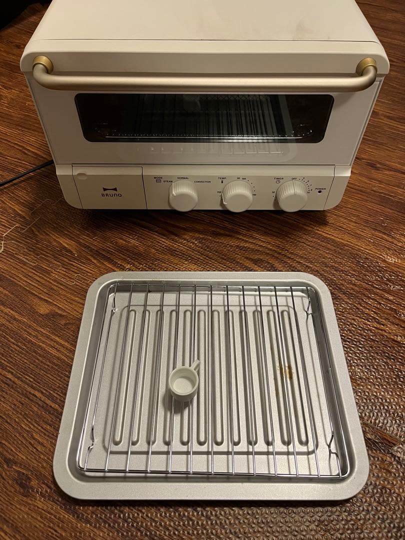 BRUNO スチーム＆ベイク トースター ホワイト