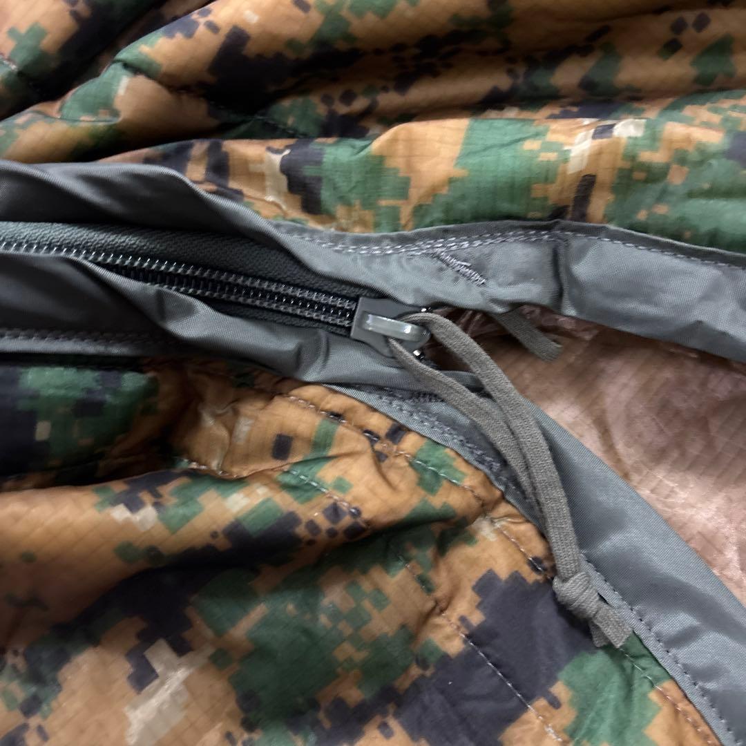 未使用品　米軍実物　LINER WETWEATHER PONCHO ジッパー付き