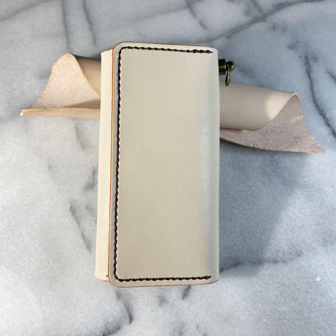 Air Key ハンドメイド 本革 AirTag ケース キーケース　アップル