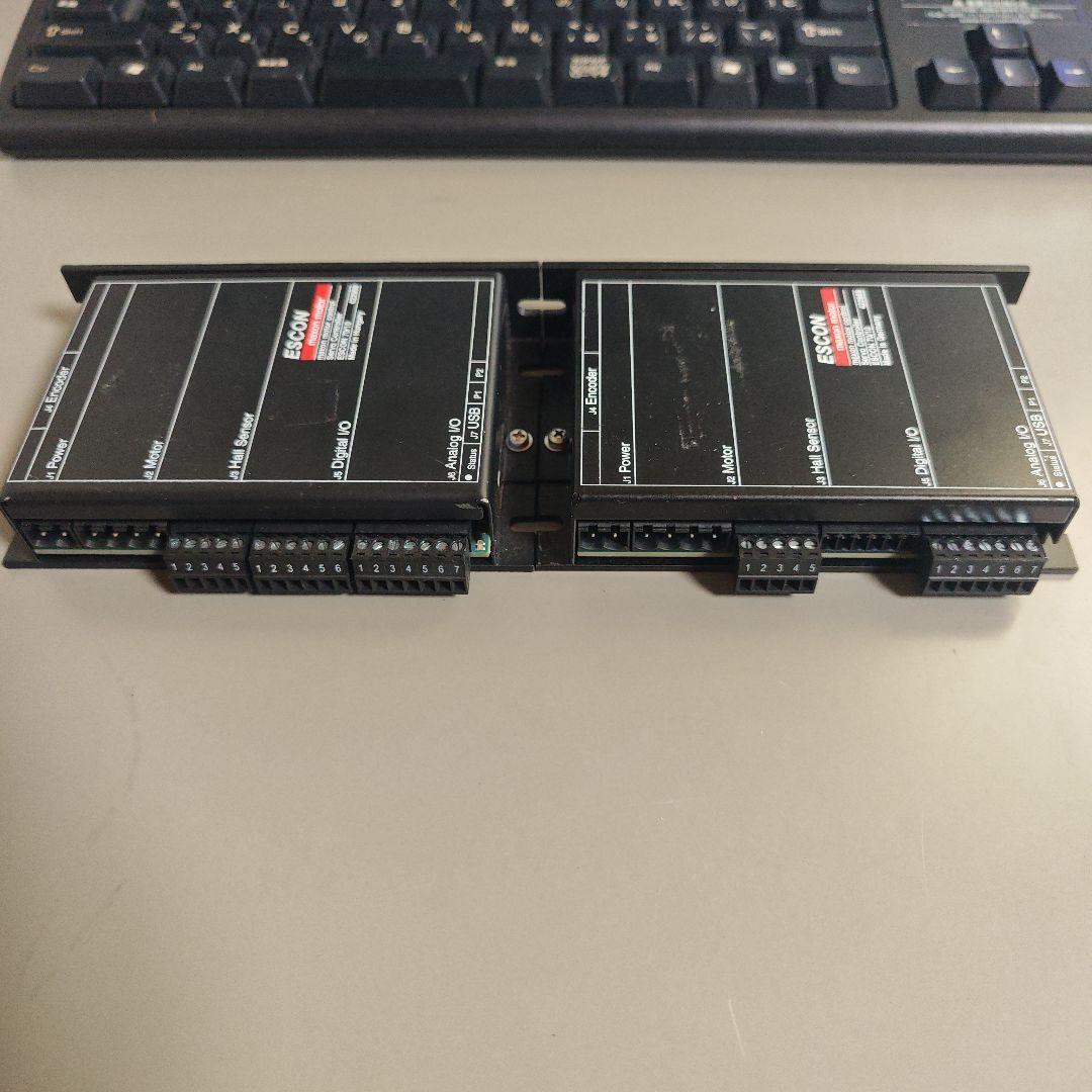 ​【ジャンク・2台組】maxon ESCON 70/10 サーボコントローラ