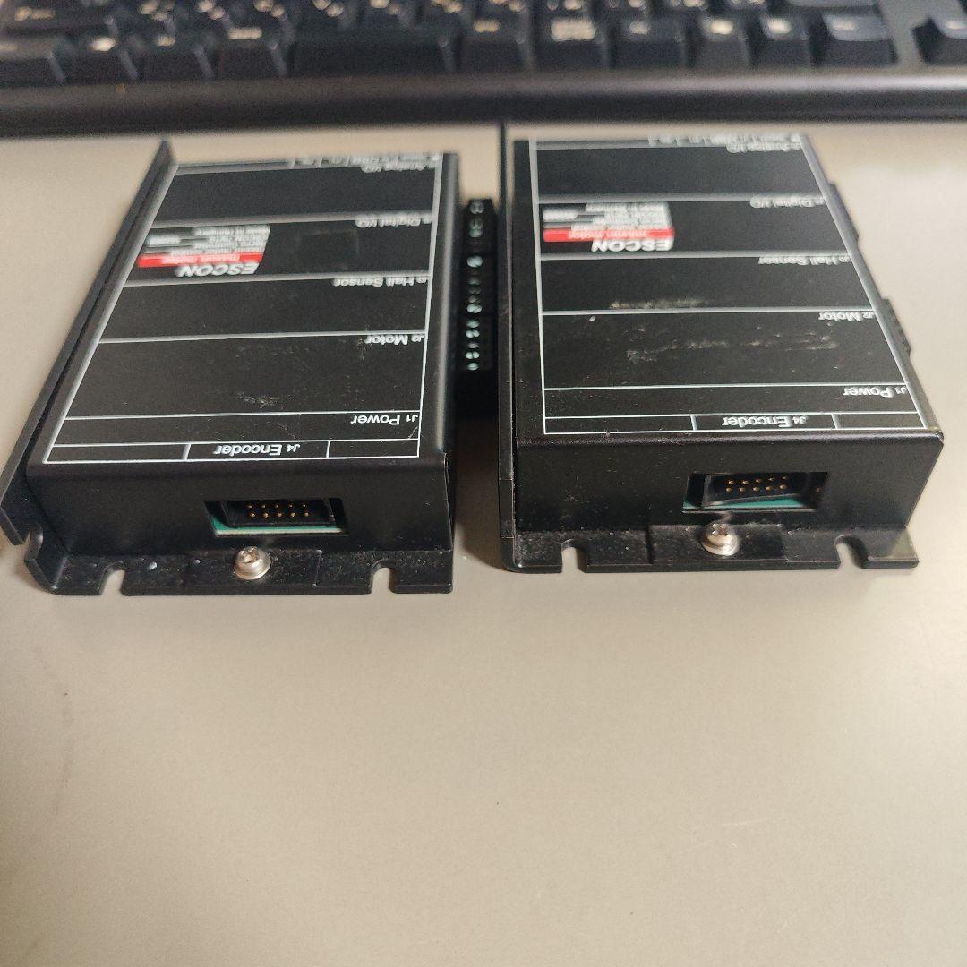 ​【ジャンク・2台組】maxon ESCON 70/10 サーボコントローラ