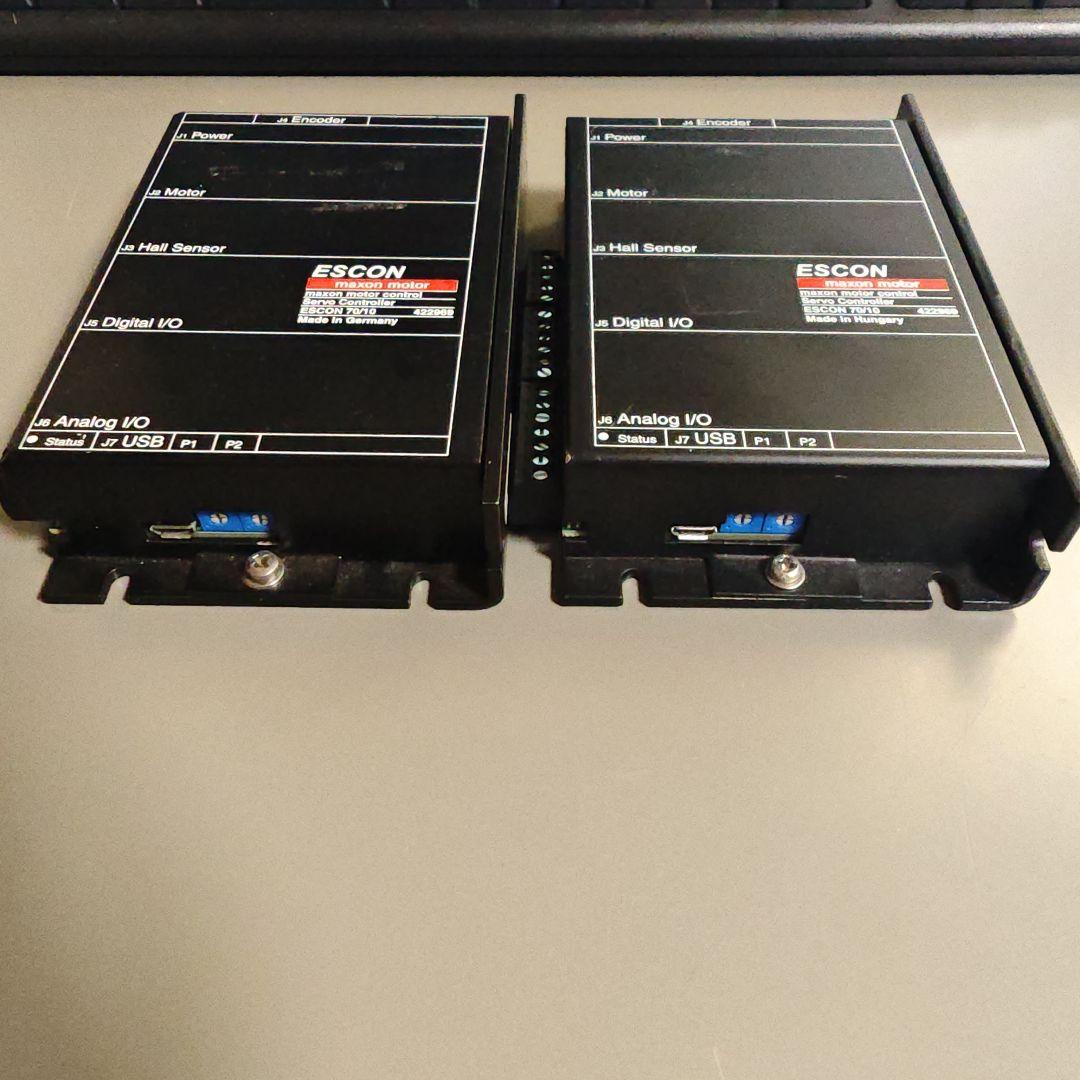 ​【ジャンク・2台組】maxon ESCON 70/10 サーボコントローラ