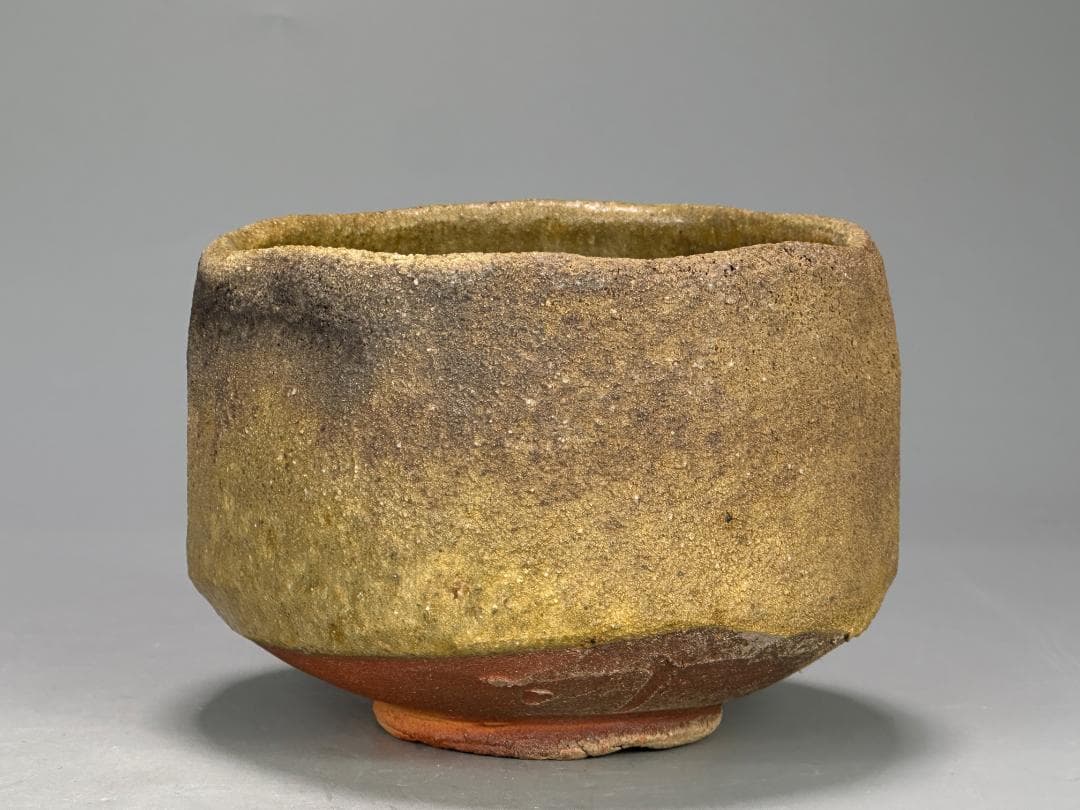 M26SA10日本美術　加藤孝造　最上位作　黄瀬戸　人間国宝　本物保証　供箱