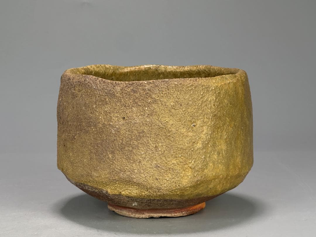 M26SA10日本美術　加藤孝造　最上位作　黄瀬戸　人間国宝　本物保証　供箱