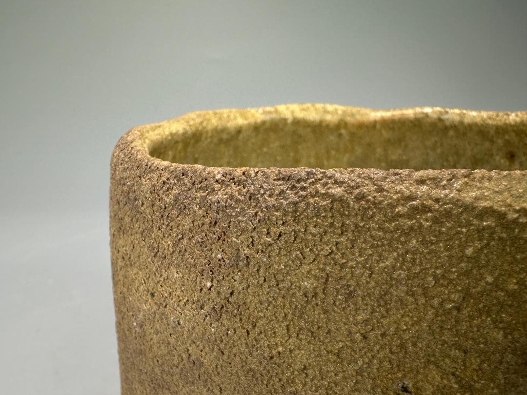 M26SA10日本美術　加藤孝造　最上位作　黄瀬戸　人間国宝　本物保証　供箱