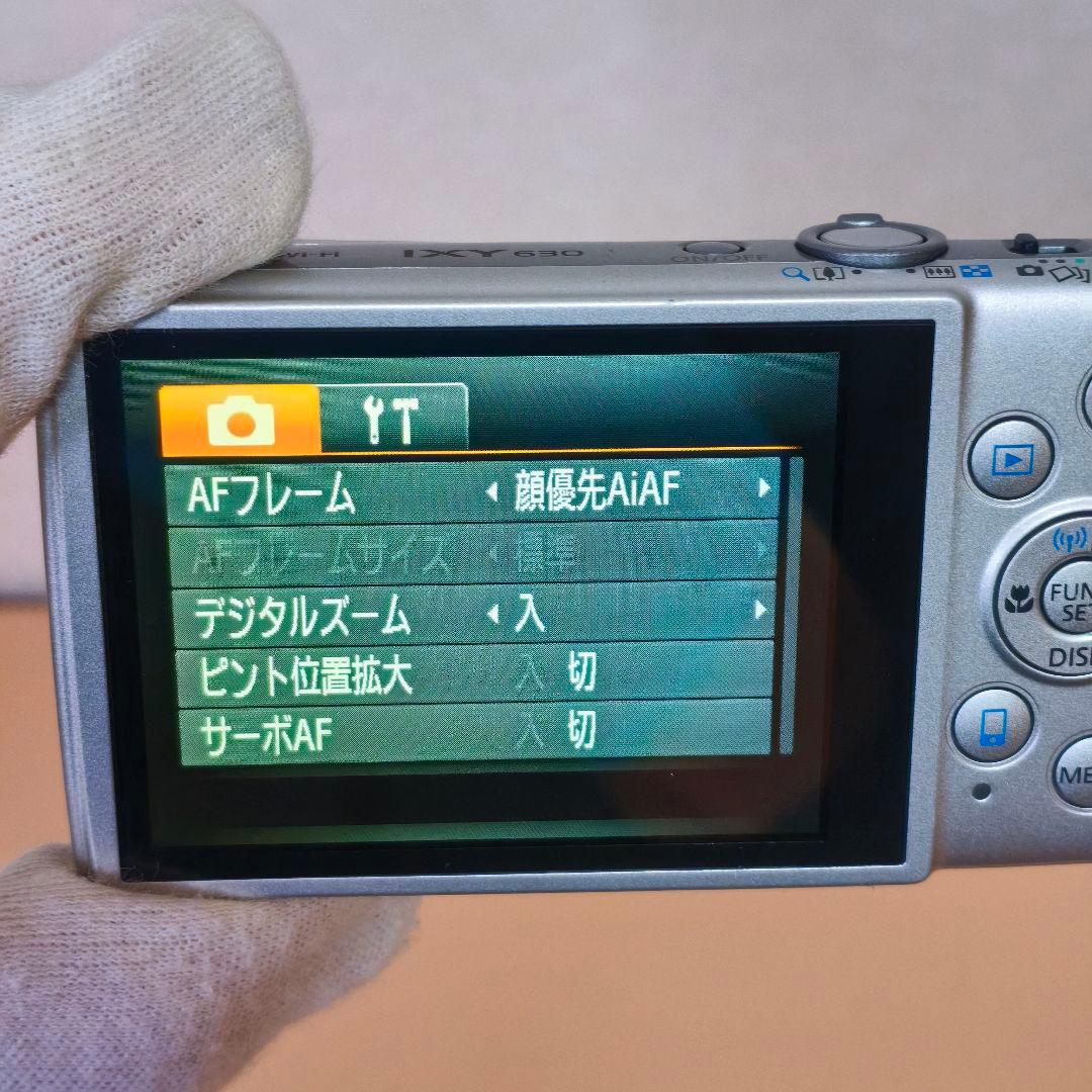 【動作確認済】Canon キャノン IXY 630 　シルバー