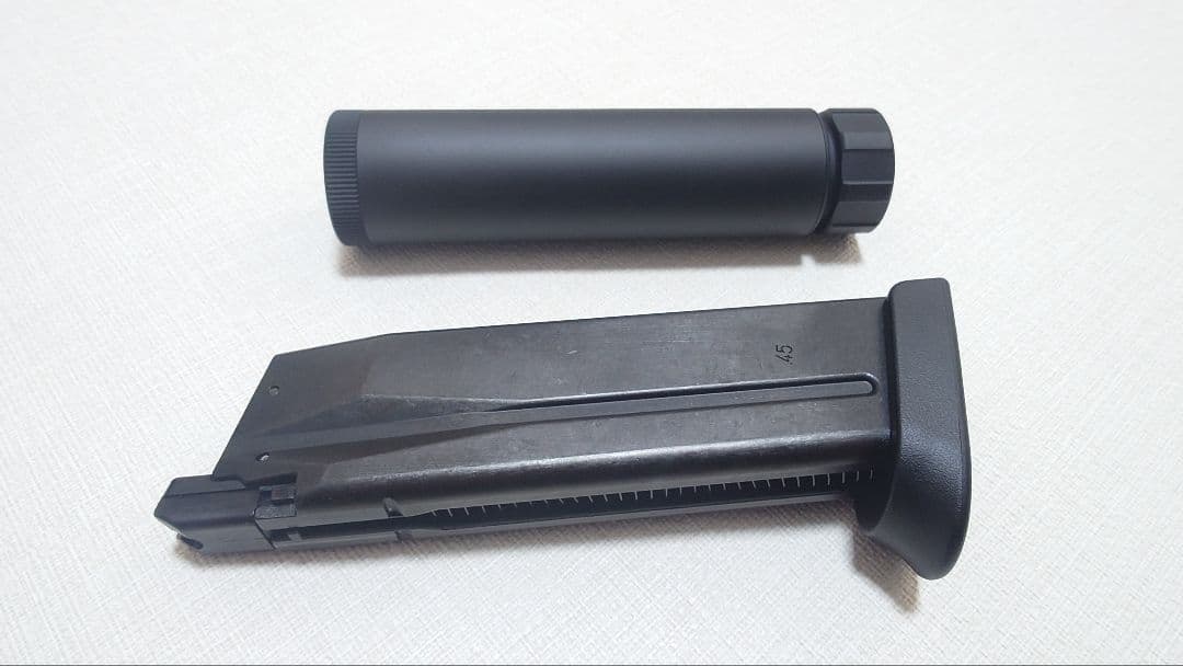 【新品同様】東京マルイ HK45 タクティカル ガスガン ガスブローバック