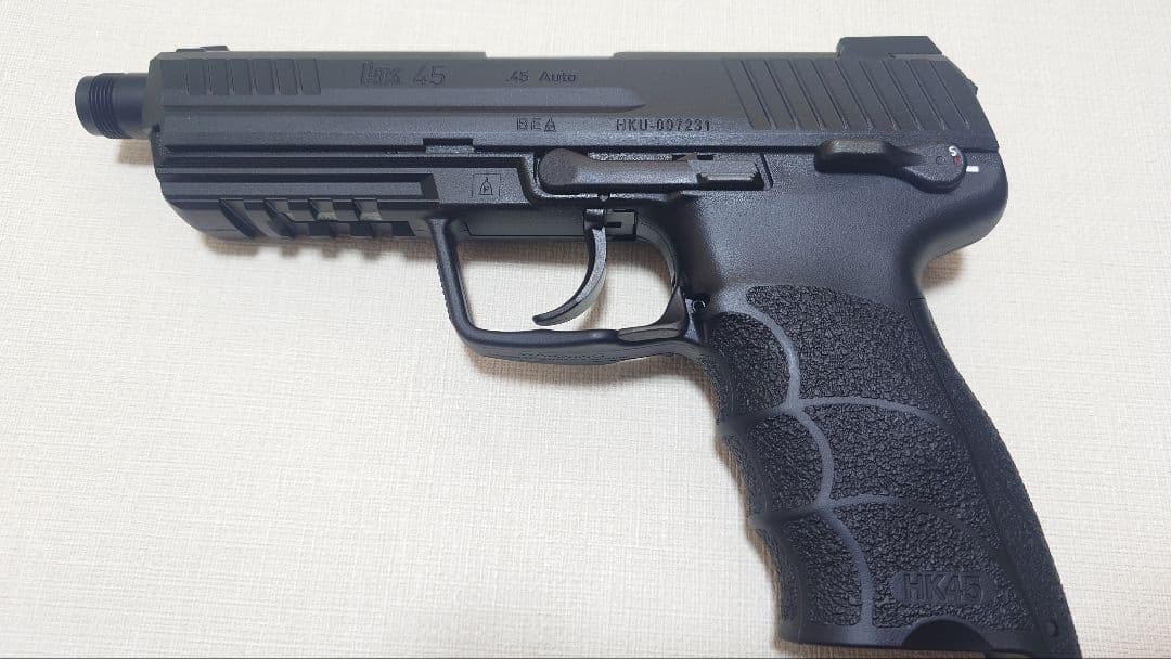 【新品同様】東京マルイ HK45 タクティカル ガスガン ガスブローバック