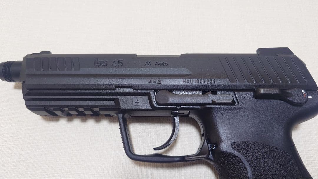 【新品同様】東京マルイ HK45 タクティカル ガスガン ガスブローバック