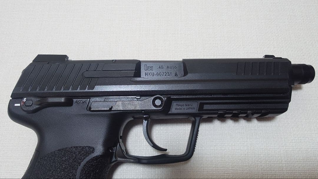 【新品同様】東京マルイ HK45 タクティカル ガスガン ガスブローバック
