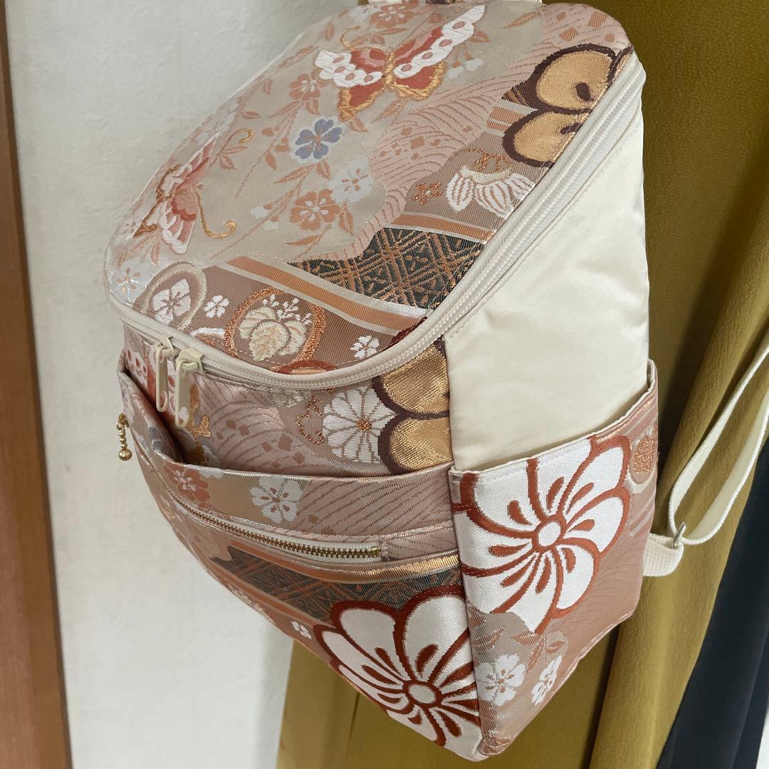 帯リメイクリュック 6-84