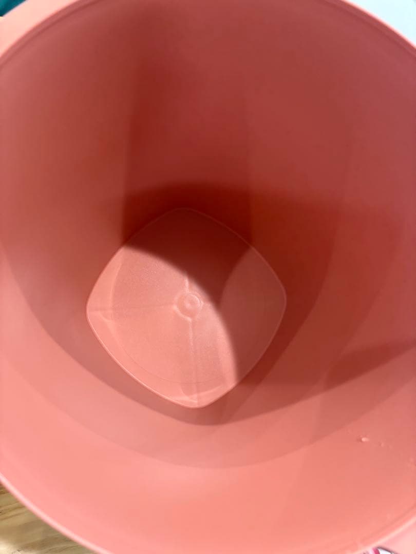 タッパーウェア　マキシデコレーター　サーモンピンク　2個セット　大サイズ