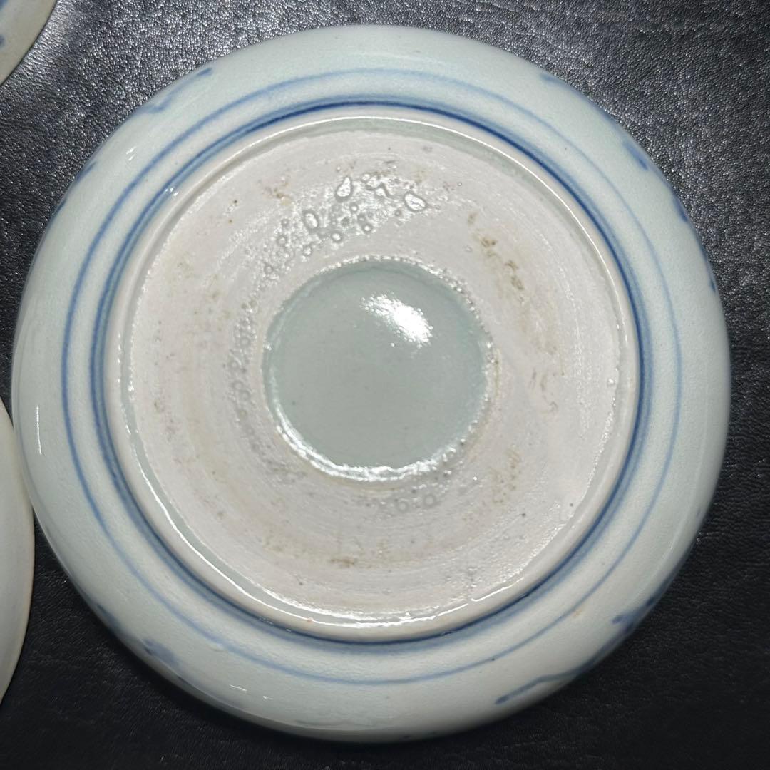 ★ 古伊万里 染付 膾皿 6枚/食器！★