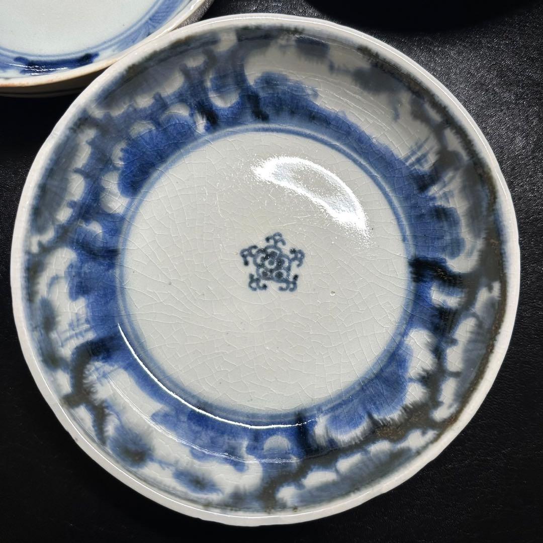 ★ 古伊万里 染付 膾皿 6枚/食器！★