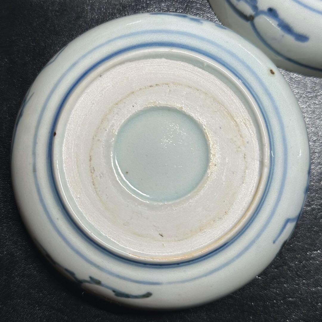 ★ 古伊万里 染付 膾皿 6枚/食器！★