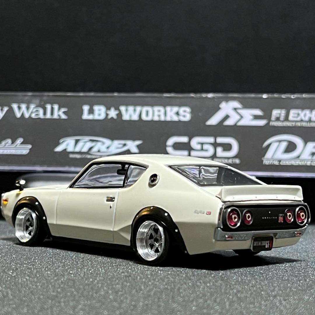 【1/43 カスタム】ケンメリGT-R KPGC110 京商