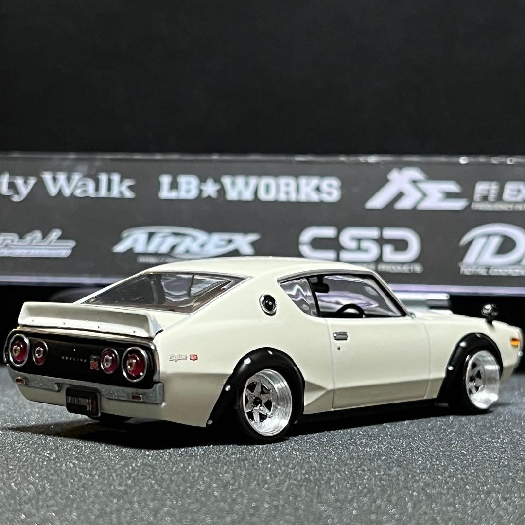 【1/43 カスタム】ケンメリGT-R KPGC110 京商