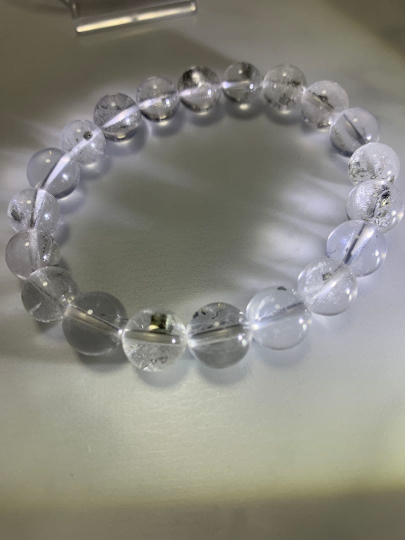 パイライトインクォーツ　9ミリ後半　内径16