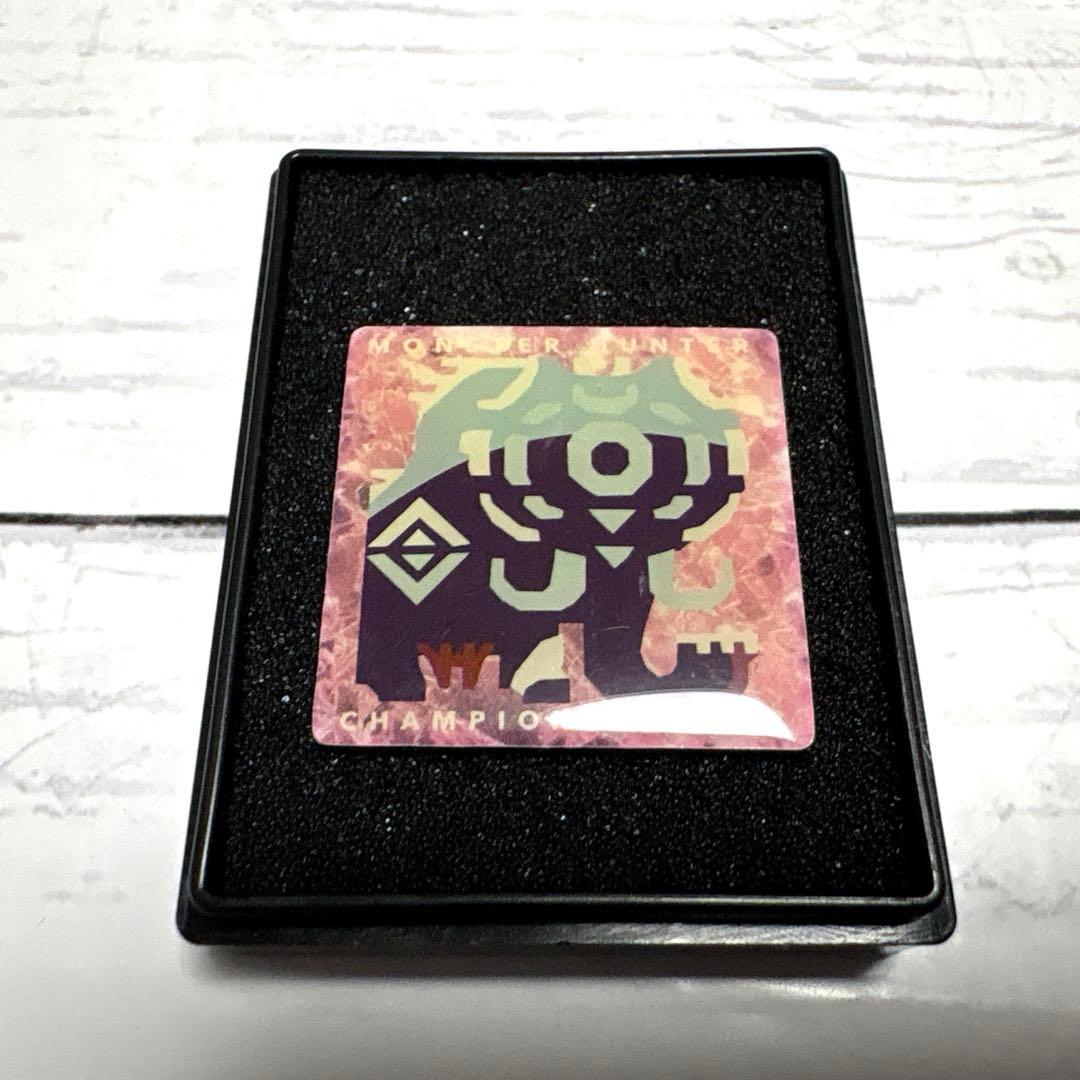 【当選品】　銀嶺ガムート　アイコンピンバッジ　モンスターハンターダブルクロス