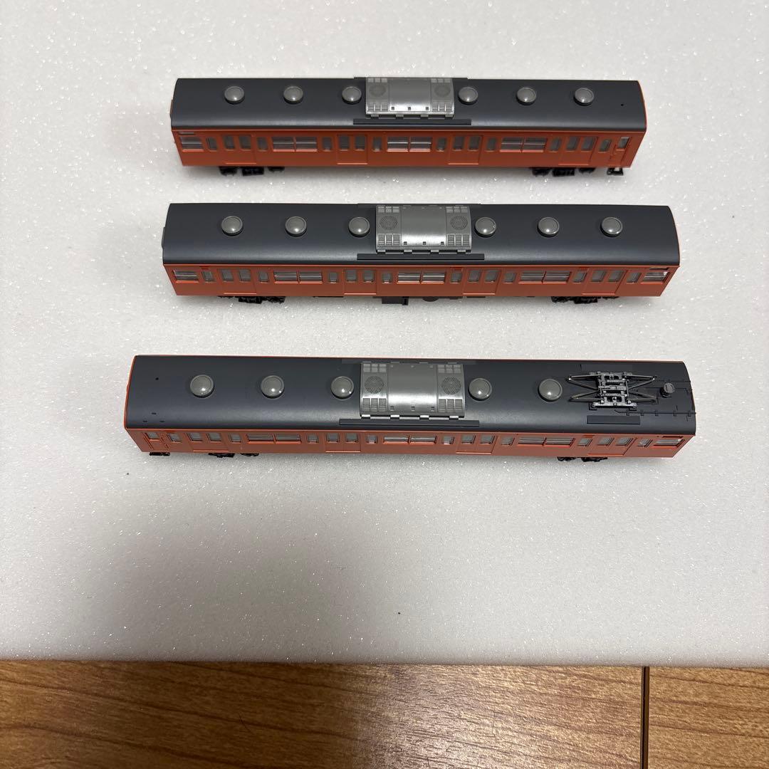 【希少】TOMIX 103系　オレンジ　初期型　冷改車　３両セット